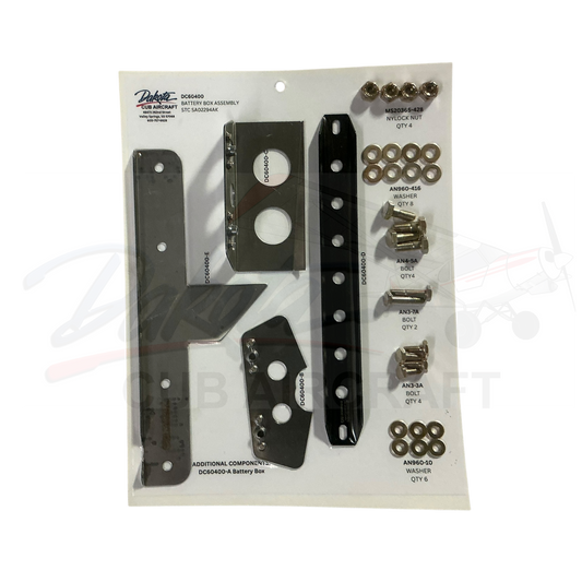 Battery Box Assembly, Complete - STC'd