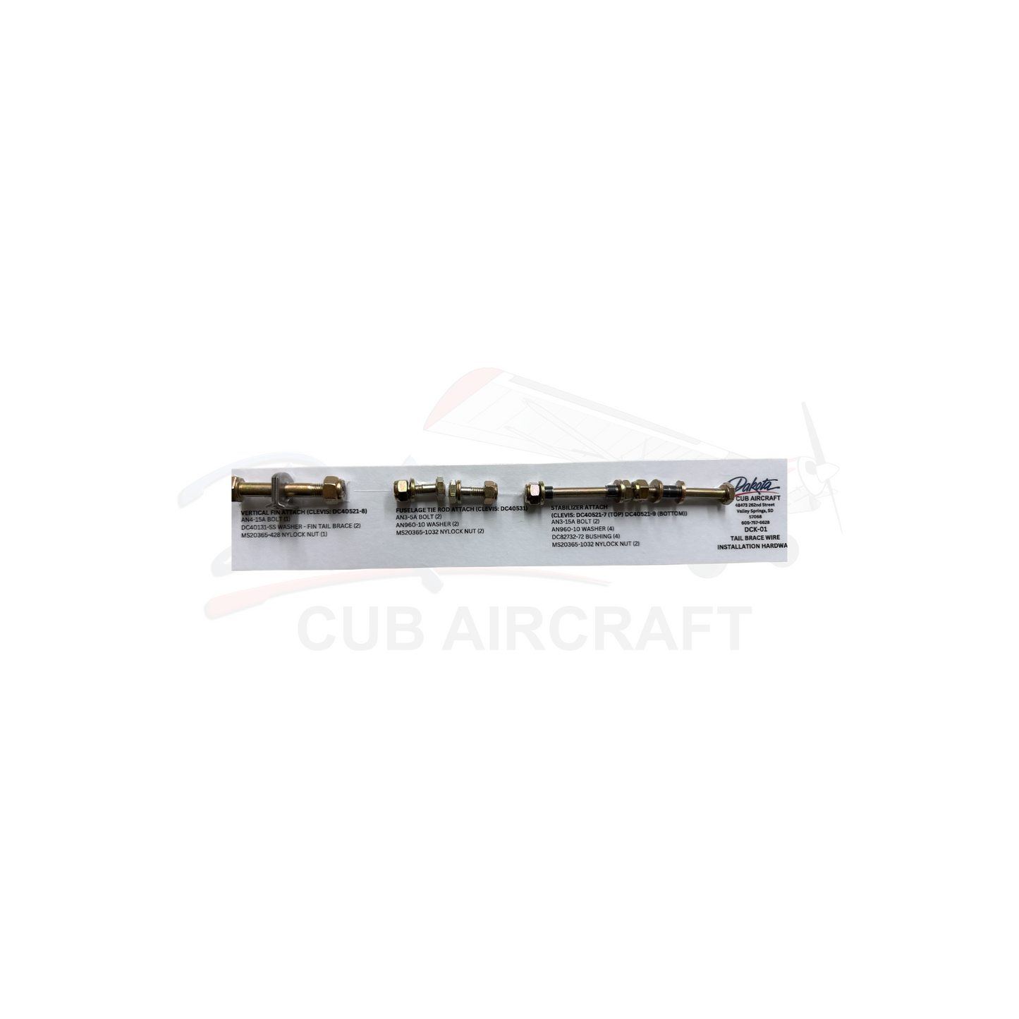 Tail Brace Wire Installation Kit