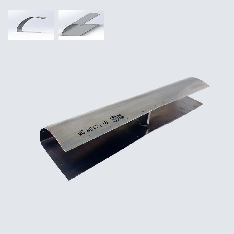 Left #1 Aileron Leading Edge Cover, 17.25 FAA/PMA Approved