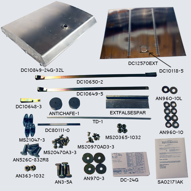 Fuel Tank Kit - 24g Left