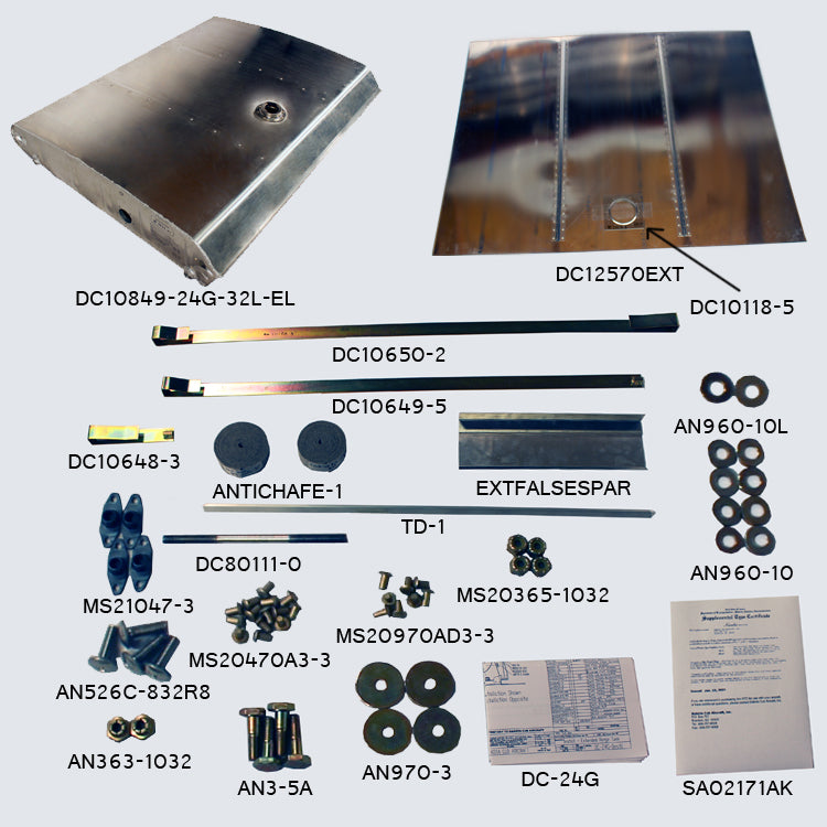 Fuel Tank Kit - 24g Left, Electric