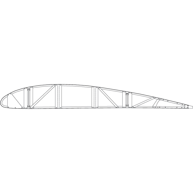 Left Outer Aileron Rib