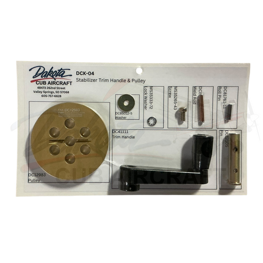 DCK-04 Nose Trim Pulley & Handle Assembly w/ Decal