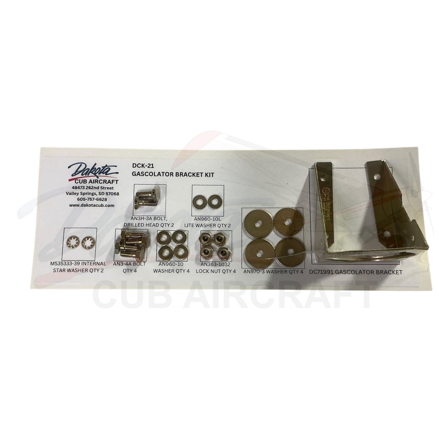 Gascolator Bracket Kit