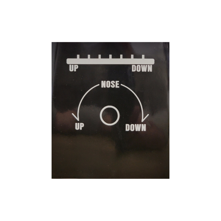 DCK-04 Nose Trim Pulley &amp; Handle Assembly w/ Decal