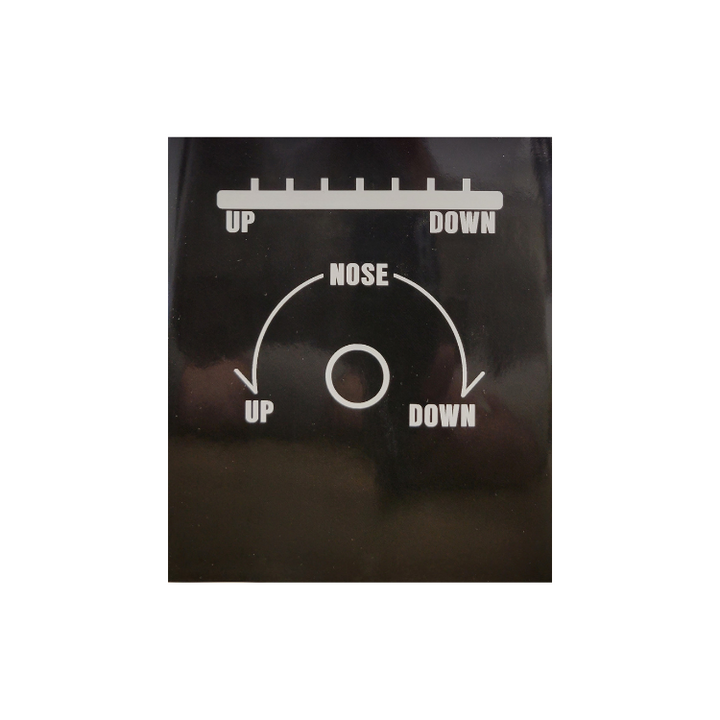 DCK-04 Nose Trim Pulley &amp; Handle Assembly w/ Decal